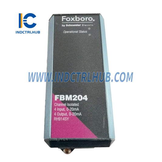 Módulo de E/S Foxboro FBM204 RH914SY 0 a 20 mA