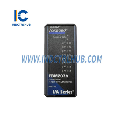 Módulo de Entrada de Detecção de Contato Foxboro FBM207B P0914WH 24 V DC