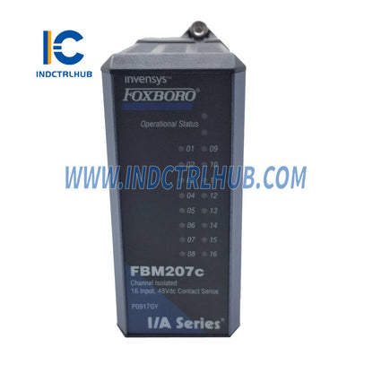 Módulo de Entrada de Detecção de Contato Foxboro FBM207C P0917GY 48 V DC