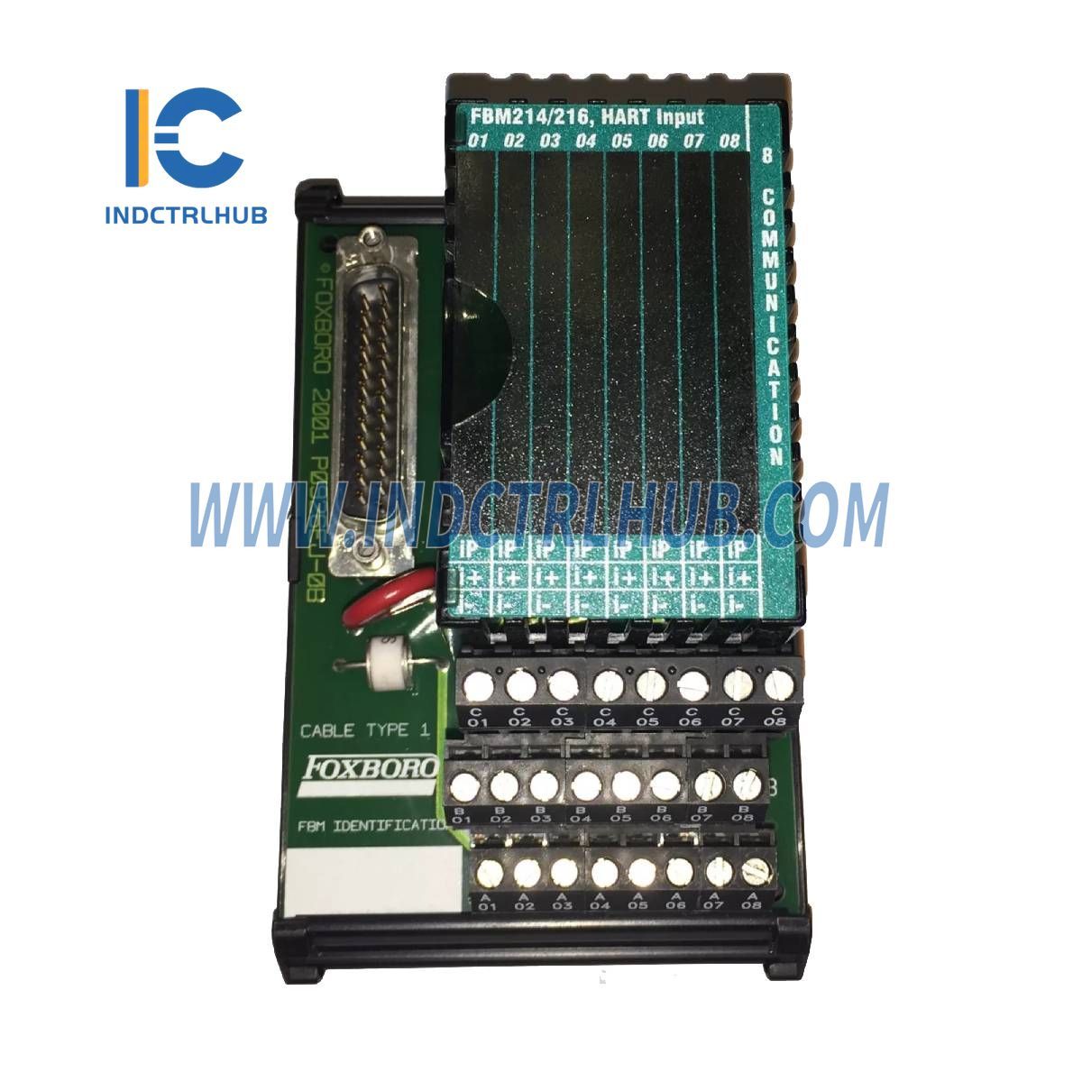 Foxboro FBM214 P0916BX HART Communication Input Module