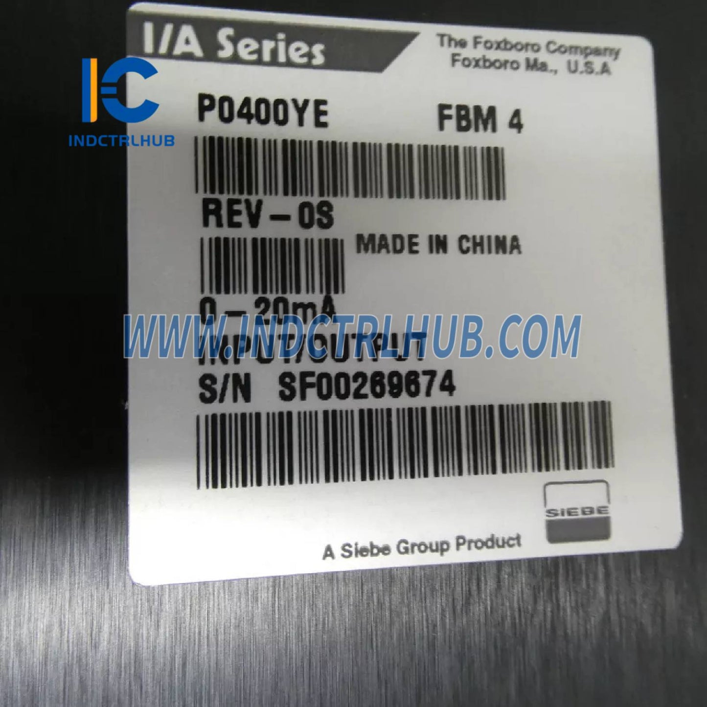Módulo de Interface Foxboro FBM04 P0400YE I/O