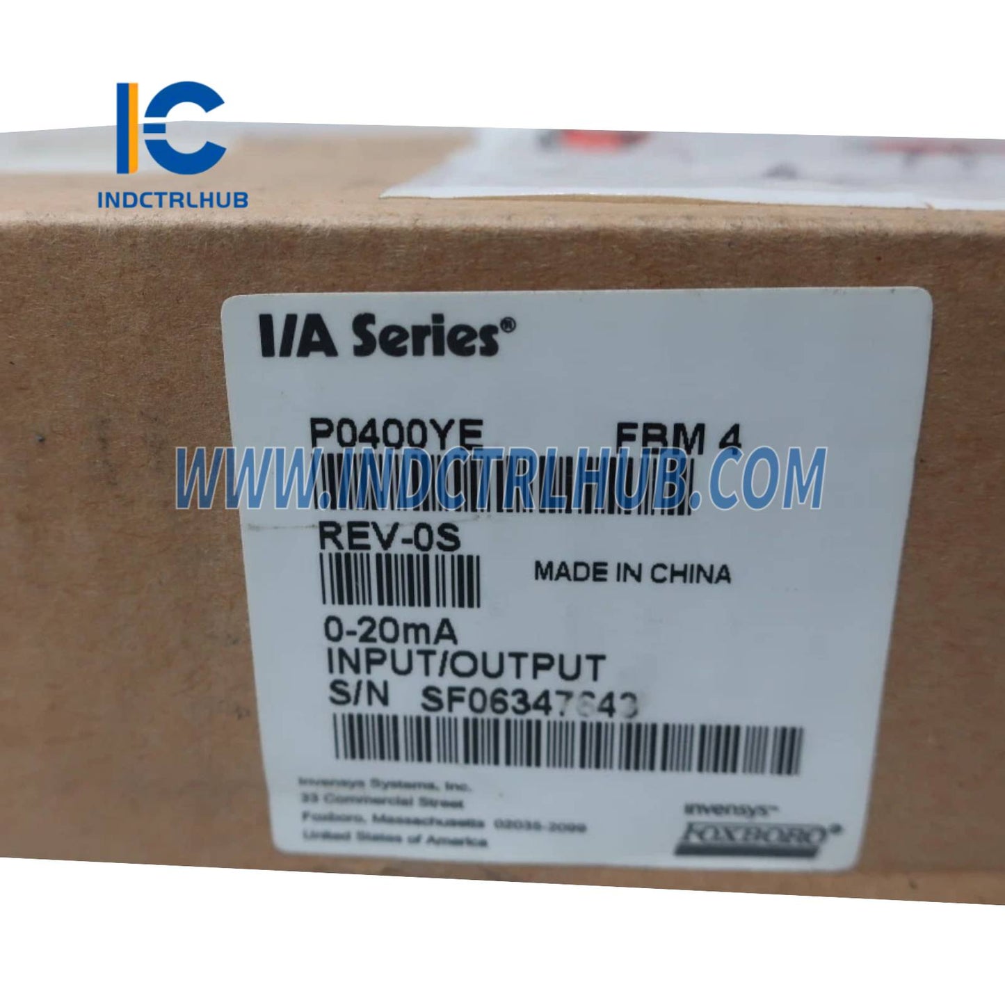Módulo de Interface Foxboro FBM04 P0400YE I/O