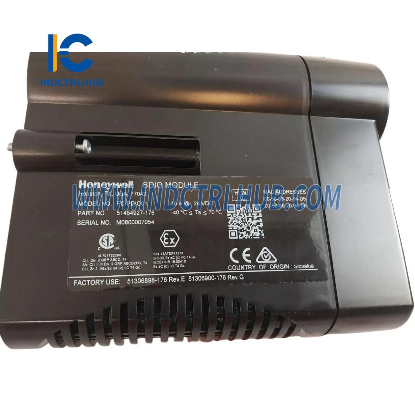 Honeywell FC-PDIO01 51454927-176 Drošības digitālais I/O modulis