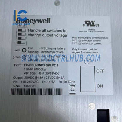 Honeywell FC-PSU-UNL2450U Power Supply