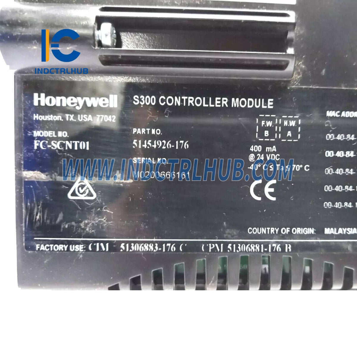 Honeywell FC-SCNT01 51454926-176 Модуль контроллера безопасности