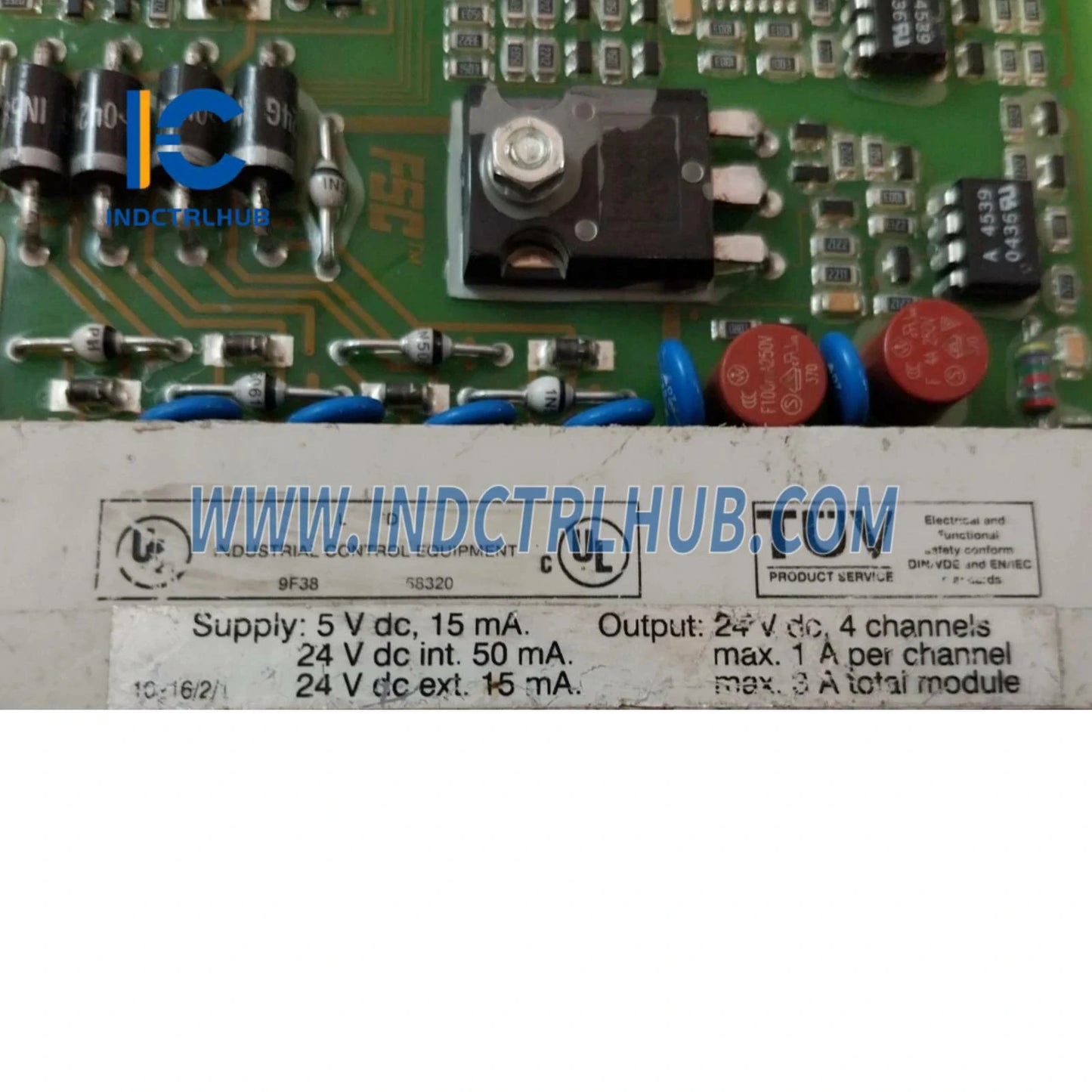 Honeywell 10216/2/1 פלט דיגיטלי עם מעגל מפוקח בטיחותי