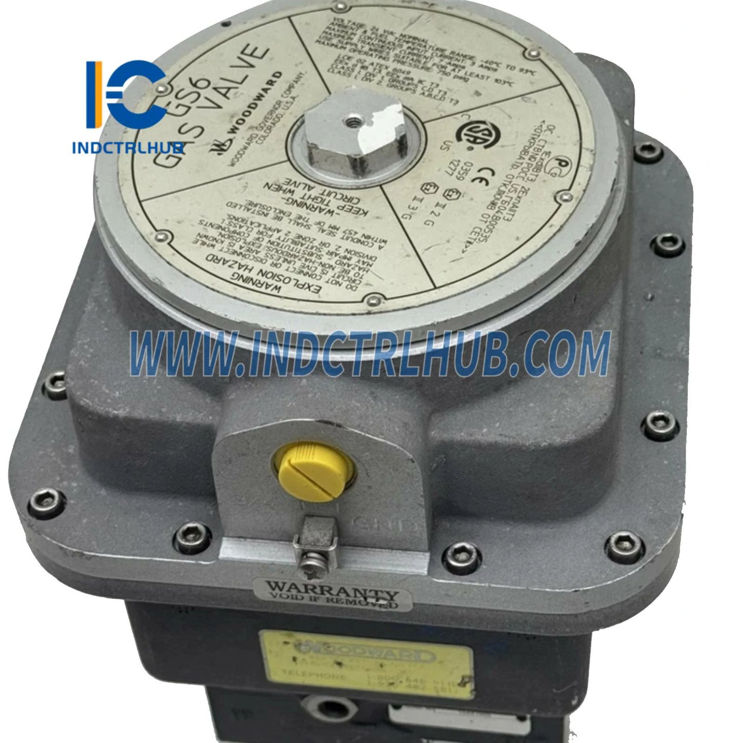 Woodward GS6 Gas Valve