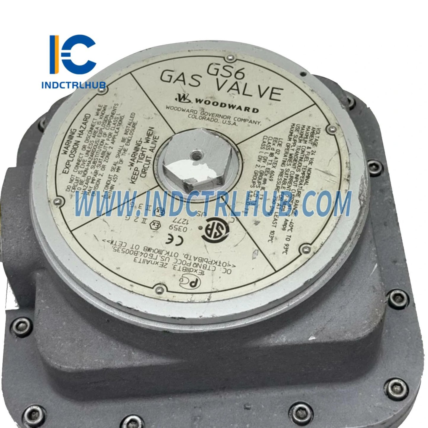 Woodward GS6 Gas Valve