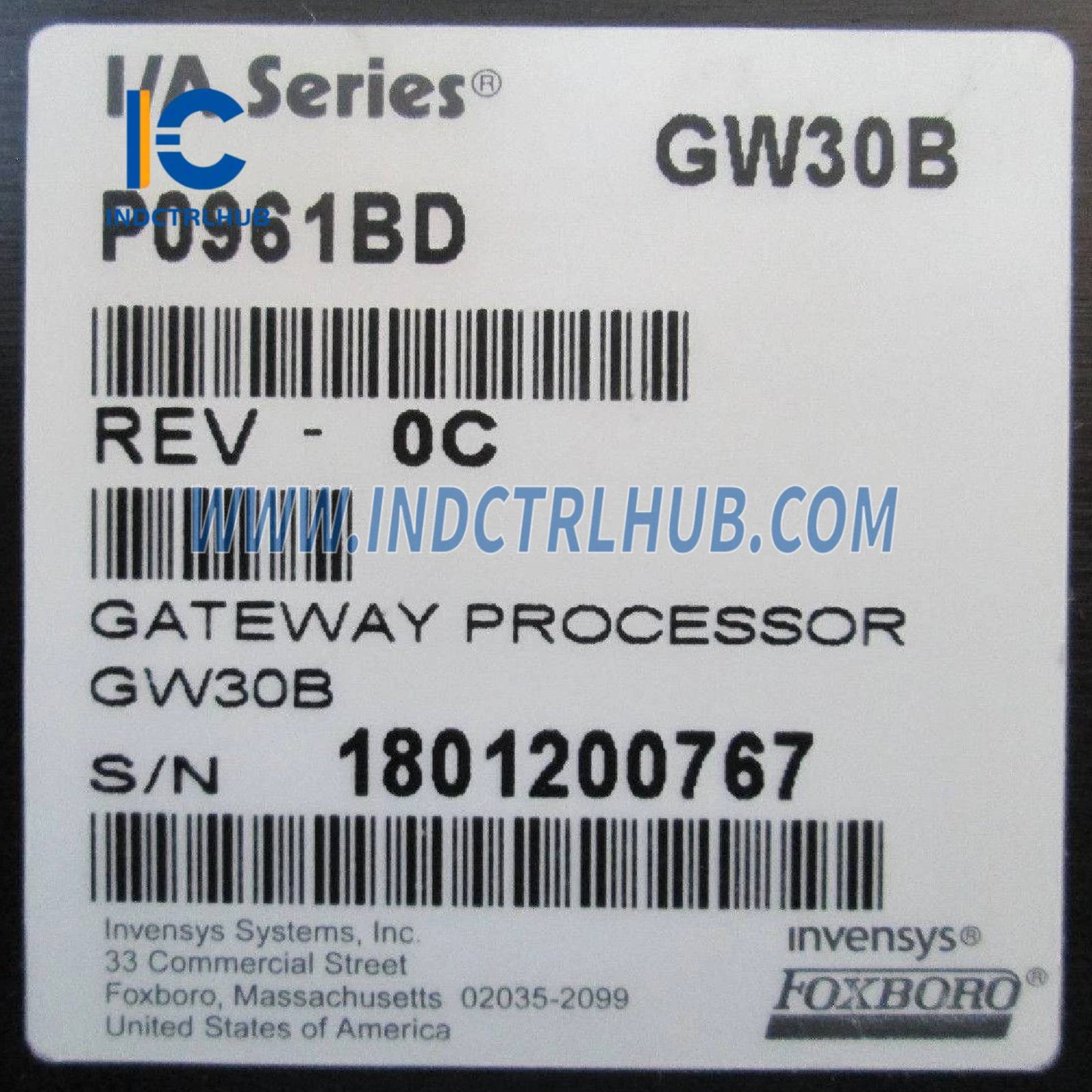 Modul Gateway Foxboro GW30B P0961BD Invensys I/A Series