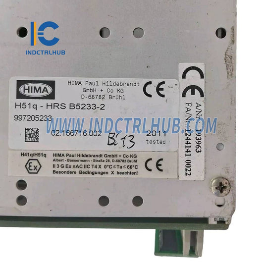 Sistem Elektronik Terprogram Terkait Keamanan HIMA H51Q-HRS