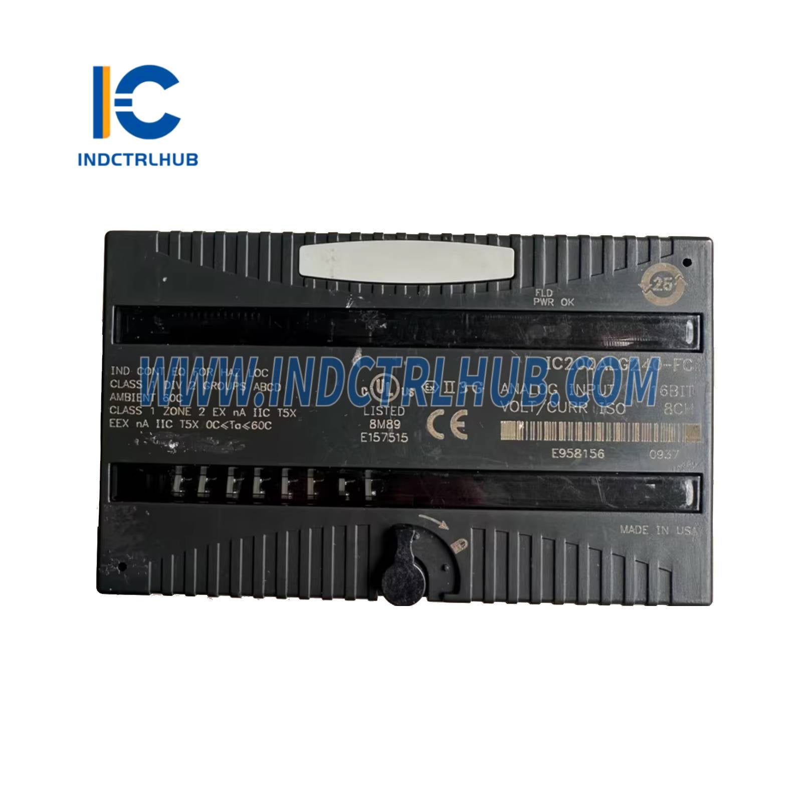 GE IC200ALG240-FC 8-Channel Analog Input Module - 8-Channel Analog Input Module (Voltage/Current Revision FC)