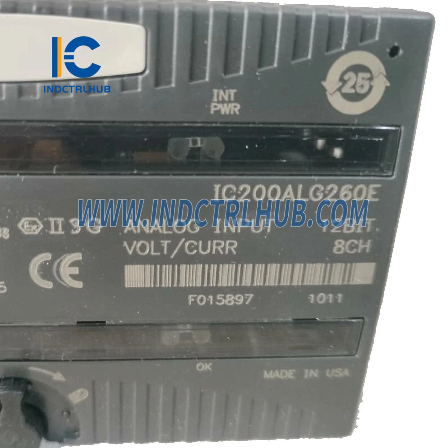 GE IC200ALG260E Analog Input Module | VersaMax 8-Channel