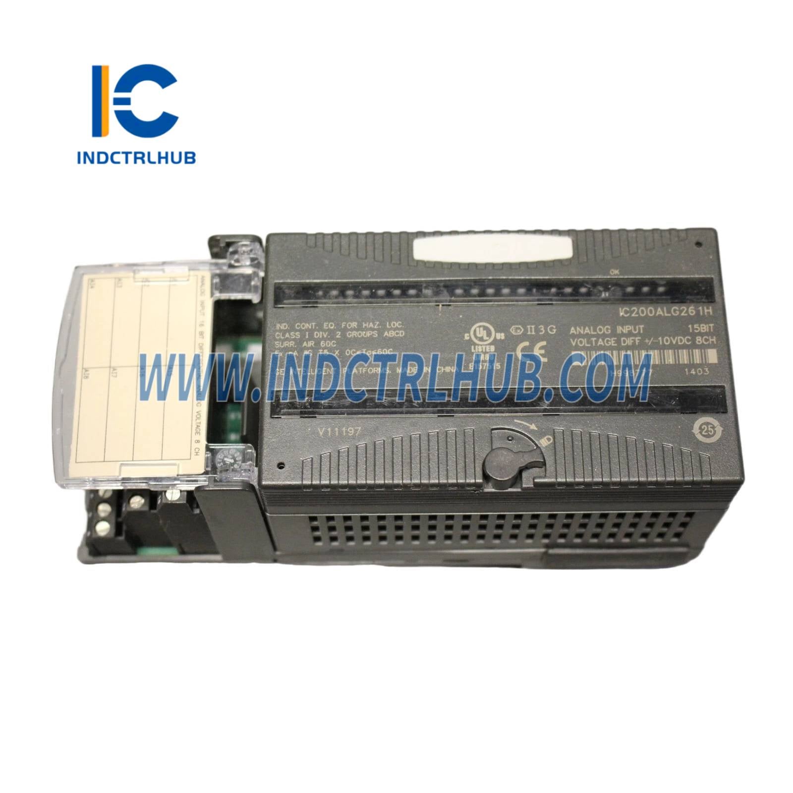 GE IC200ALG261D VersaMax 8-Channel Analog Input Module - VersaMax 8-Channel Analog Input Module