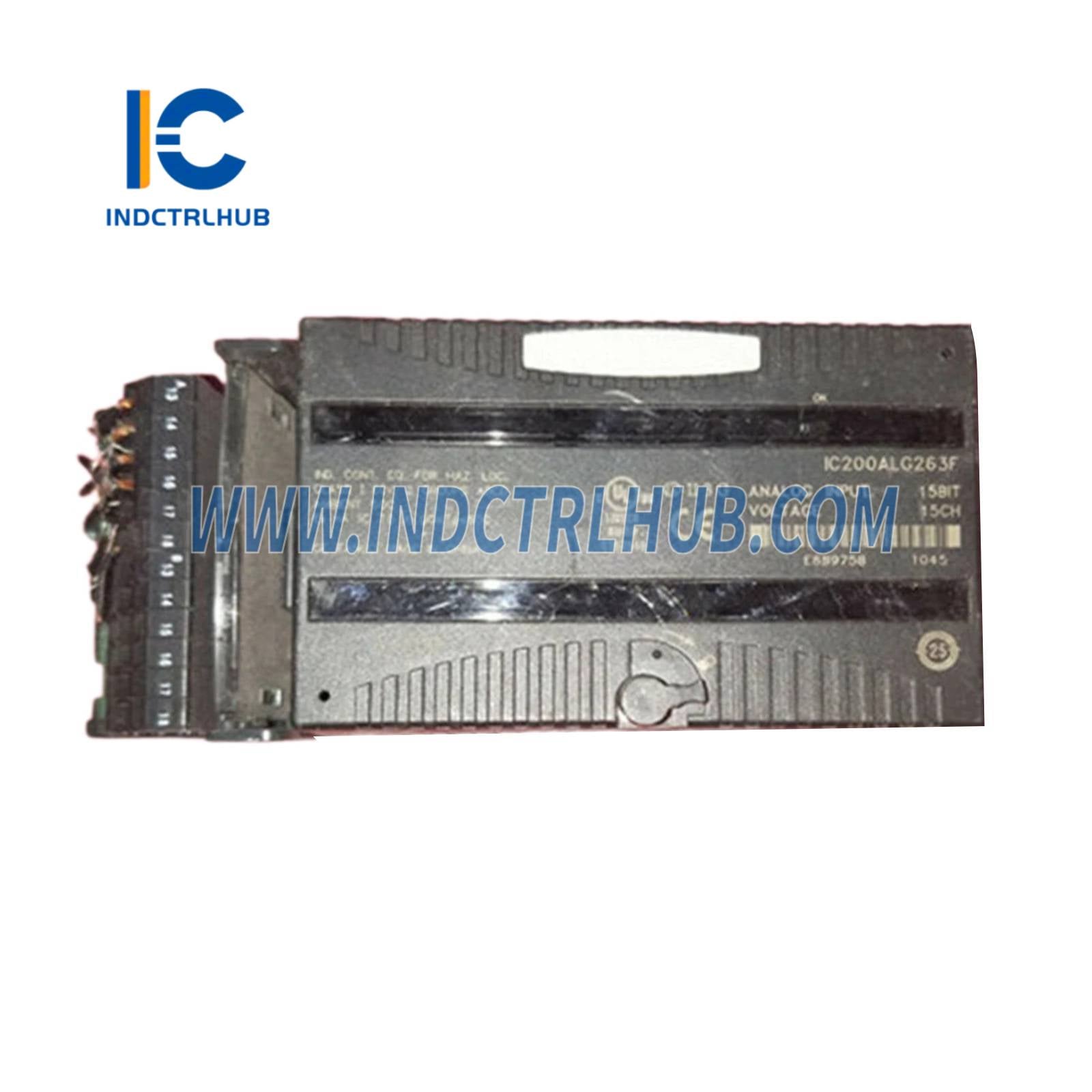 GE IC200ALG263F VersaMax 15-Channel Analog Input Module - VersaMax 15-Channel Analog Input Module