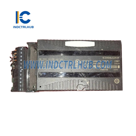 GE IC200ALG263F VersaMax 15-Channel Analog Input Module - VersaMax 15-Channel Analog Input Module