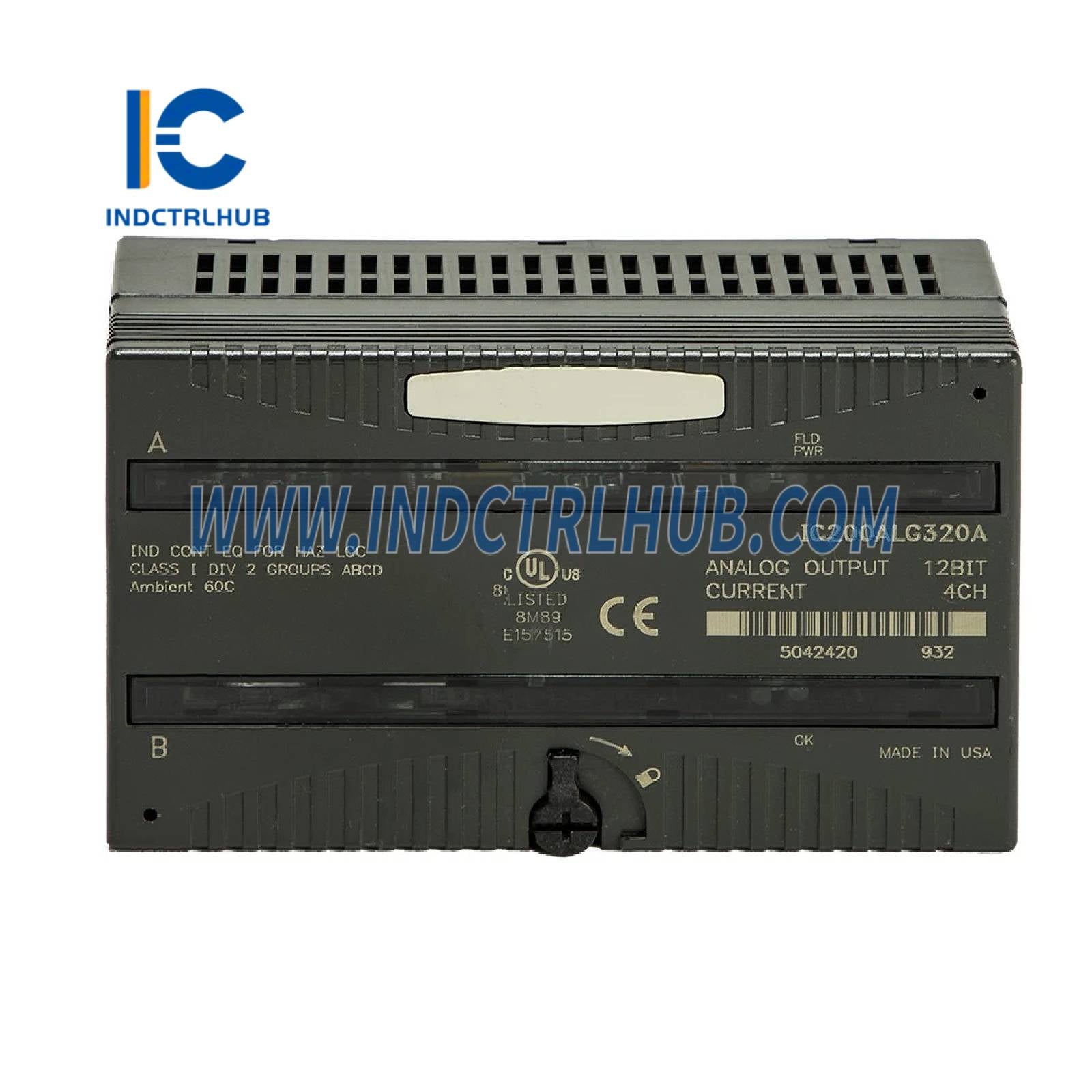 GE IC200ALG320A Analog Output Module - Analog Output Module