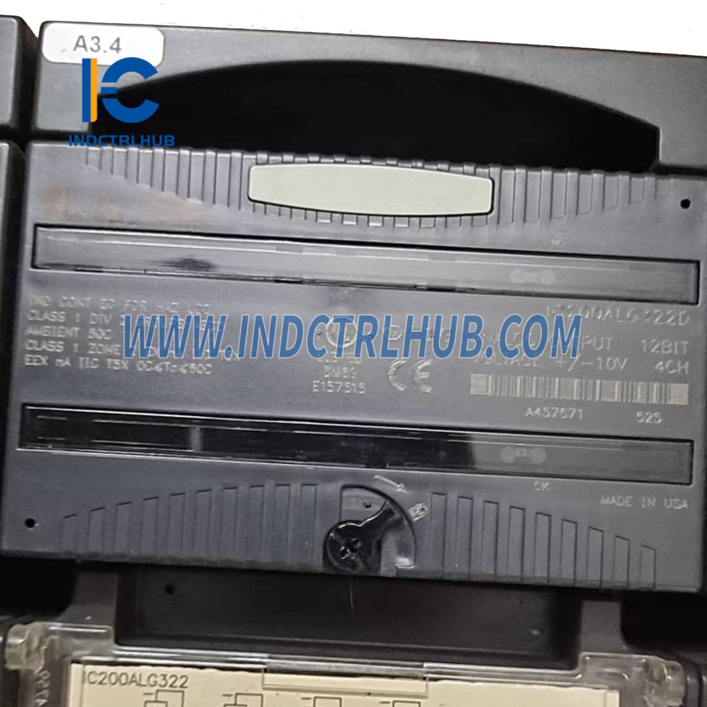 GE IC200ALG322D 4-Channel Analog Output Module