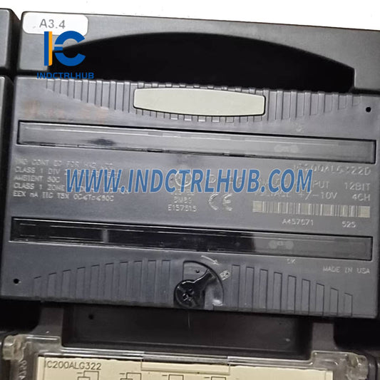 GE IC200ALG322D 4-Channel Analog Output Module