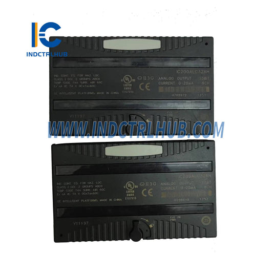 GE IC200ALG326H 8-Channel Analog Current Output Module - 8-Channel Analog Current Output Module