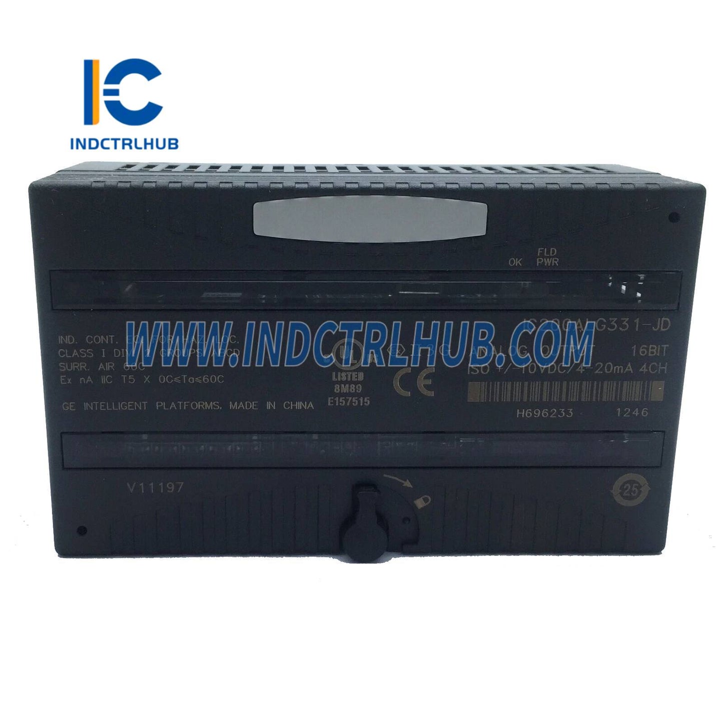 GE IC200ALG331-JD VersaMax 4-Channel Isolated Analog Output Module - VersaMax 4-Channel Isolated Analog Output Module