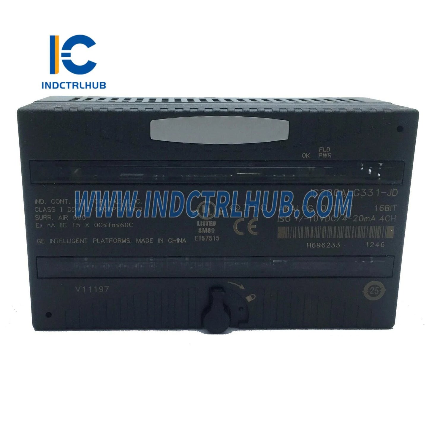 General Electric GE IC200ALG331-JD VersaMax 4-Channel Isolated Analog Output Module 卤10V/0-20mA New Original Ready to ship