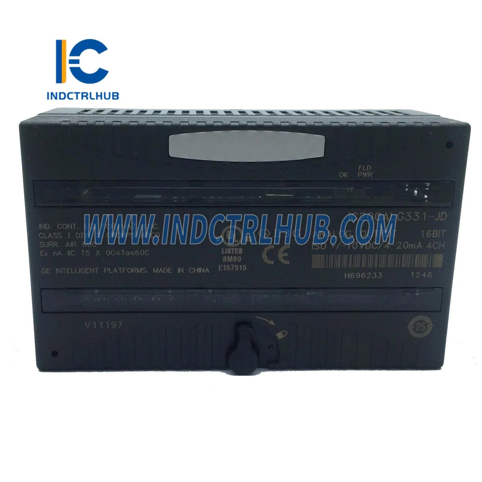General Electric GE IC200ALG331-JD VersaMax 4-Channel Isolated Analog Output Module 卤10V/0-20mA New Original Ready to ship