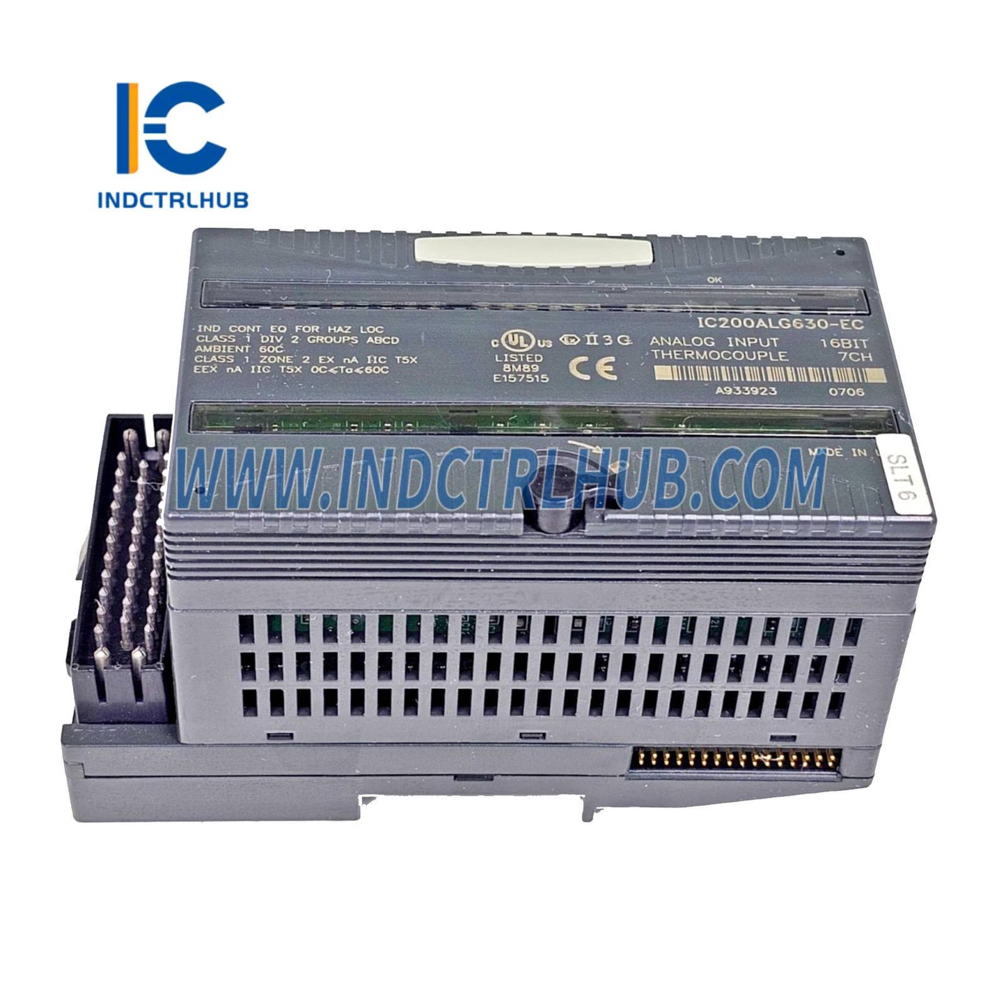 GE IC200ALG630 VersaMax 7-Channel RTD/Thermocouple Analog Input Module