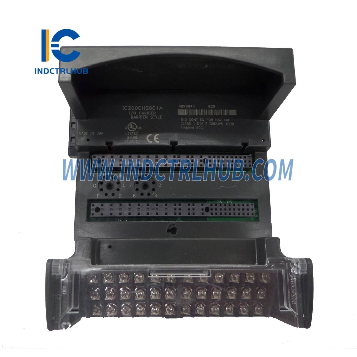 GE IC200CHS001A VersaMax I/O Carrier Base - VersaMax I/O Carrier Base