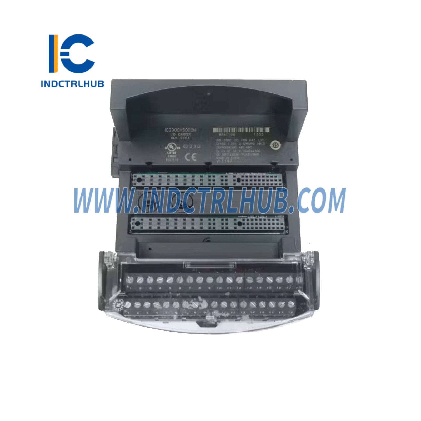 GE IC200CHS002M VersaMax I/O Carrier - VersaMax I/O Carrier _ Expansion Revision M