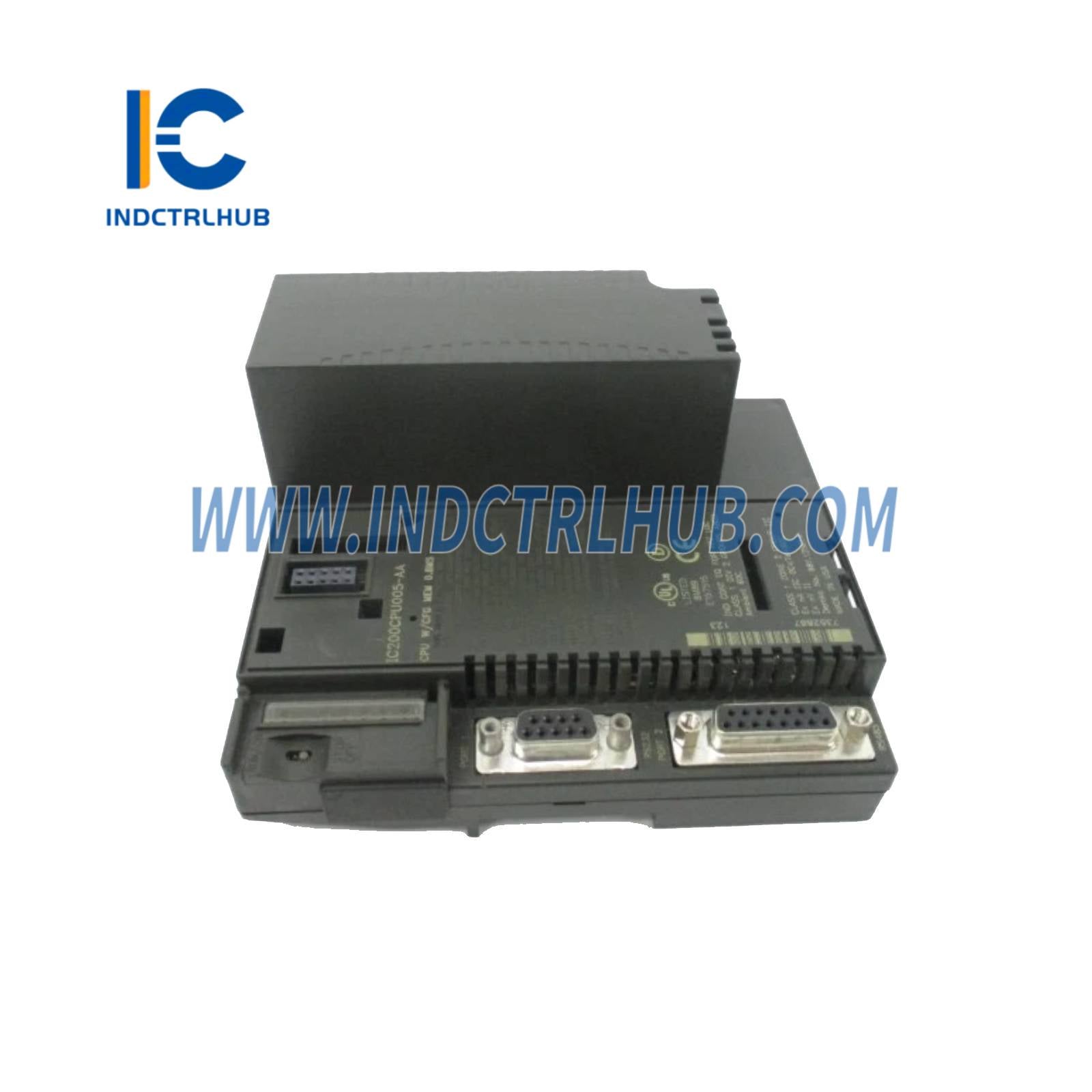 GE IC200CPU005 VersaMax CPU with 128K User Configurable Memory - VersaMax CPU with 128K User Configurable Memory