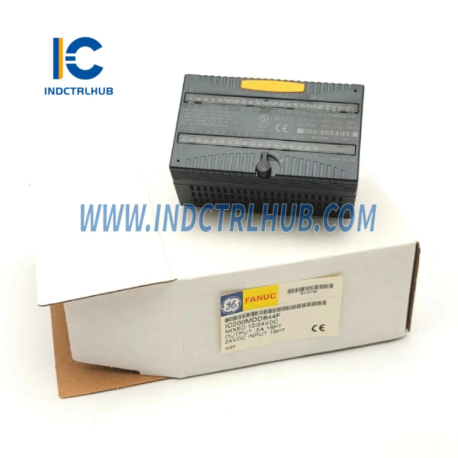 General Electric GE IC200MDD844F VersaMax Mixed Discrete I/O Module 16-In 16-Out 24VDC New Original Ready to ship