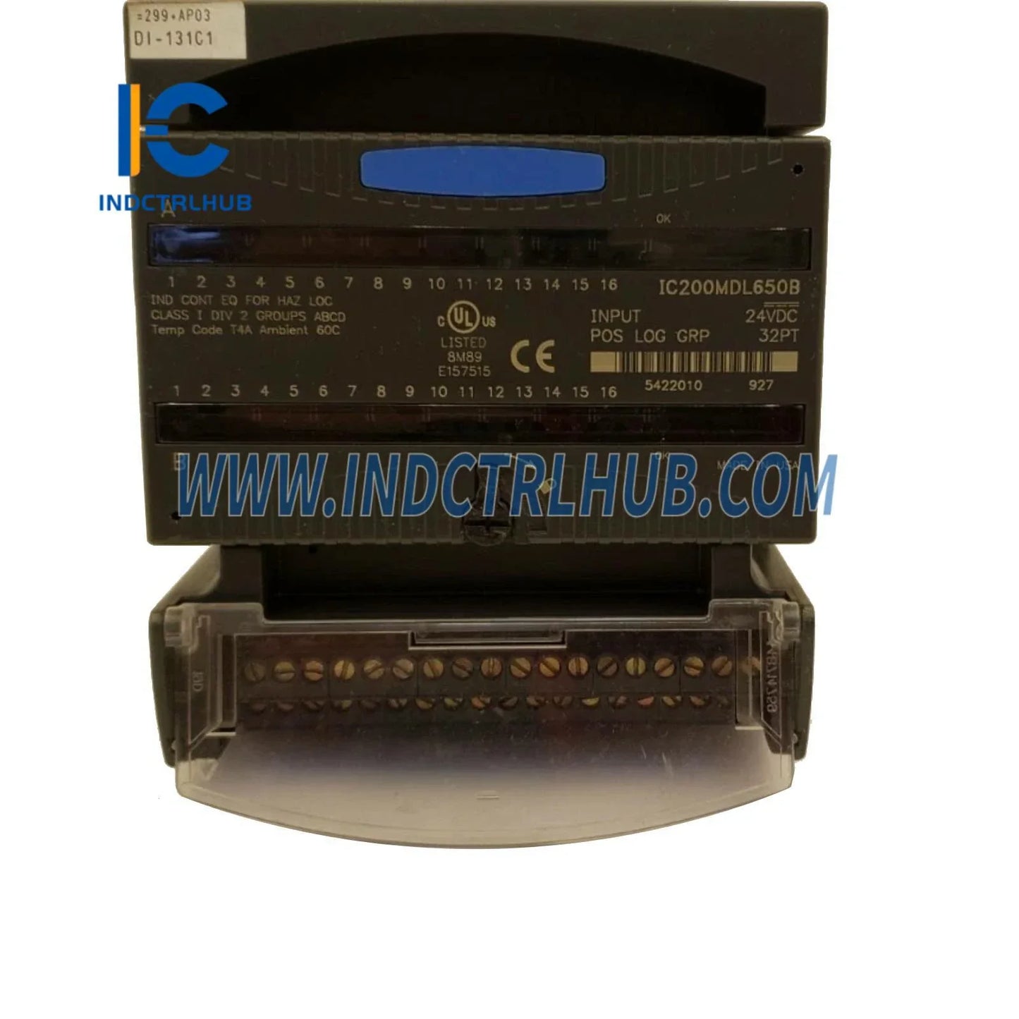 General Electric GE Fanuc IC200MDL650B VersaMax 32-Point 24VDC Discrete Input Module New Original Ready to ship
