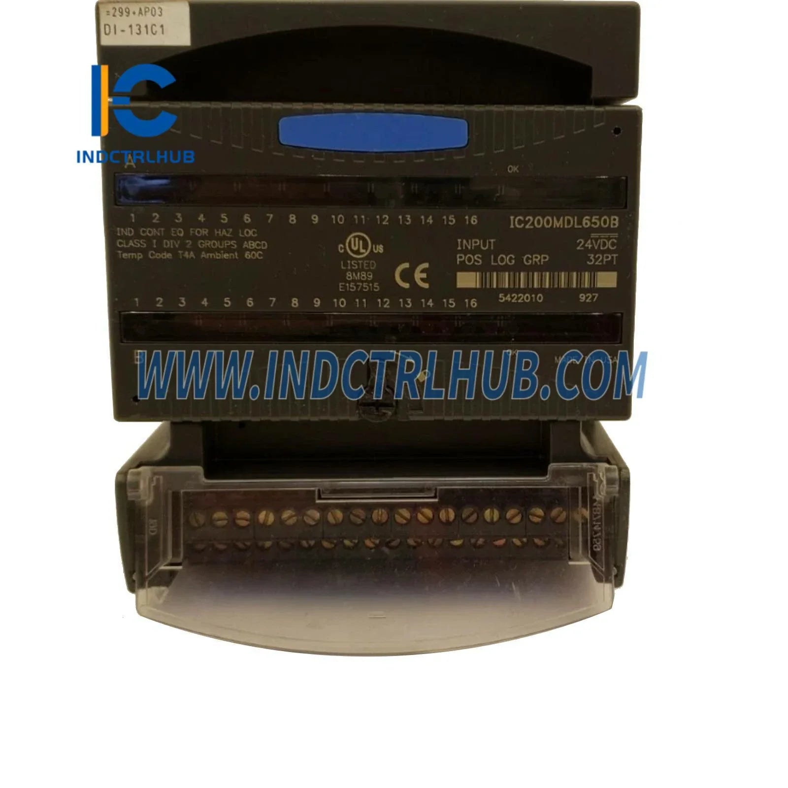 General Electric GE Fanuc IC200MDL650B VersaMax 32-Point 24VDC Discrete Input Module New Original Ready to ship