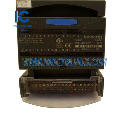 General Electric GE Fanuc IC200MDL650B VersaMax 32-Point 24VDC Discrete Input Module New Original Ready to ship