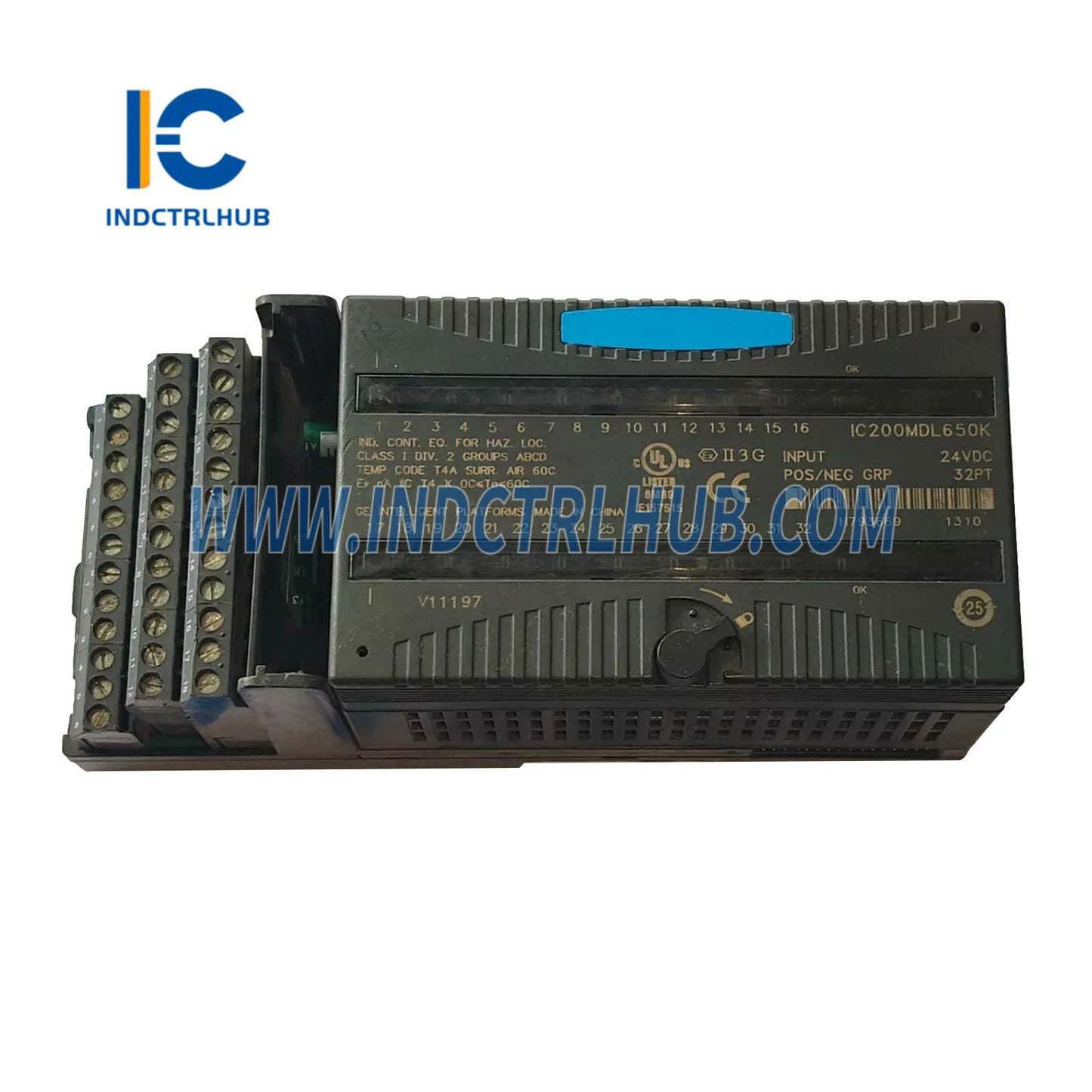 General Electric GE IC200MDL650V VersaMax 32-Point Discrete Input Module 24VDC PLC I/O New Original Ready to ship