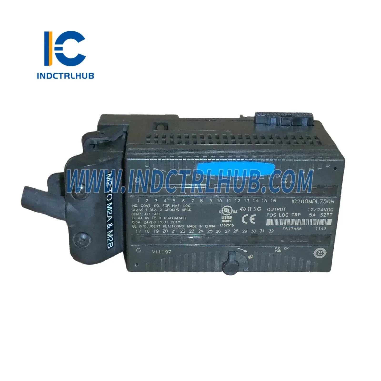 General Electric GE Fanuc IC200MDL750H VersaMax 32-Point Discrete Output Module 24VDC New Original Ready to ship