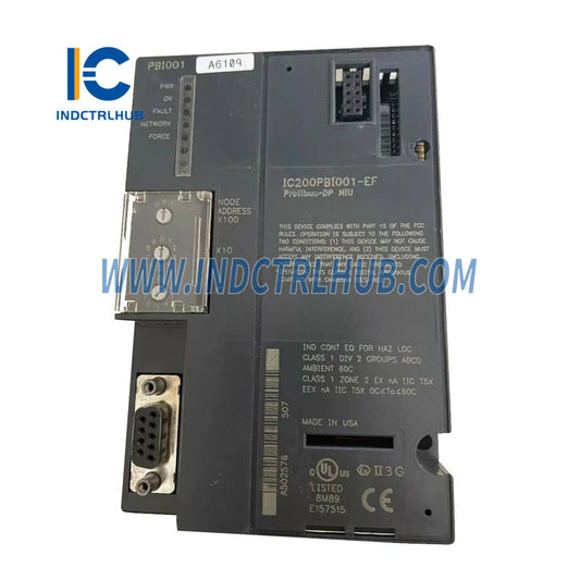 GE IC200PBI001 PROFIBUS-DP mrežni interfejs jedinica