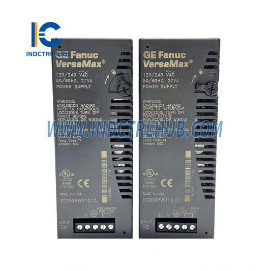 General Electric GE Fanuc IC200PWR101A VersaMax Power Supply 120/240VAC 5VDC Output New Original Ready to ship