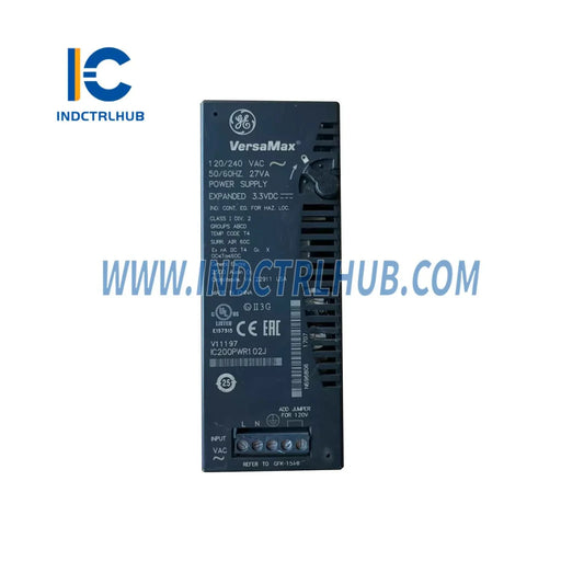 General Electric GE Fanuc IC200PWR102J VersaMax Power Supply 120/240VAC Expanded New Original Ready to ship