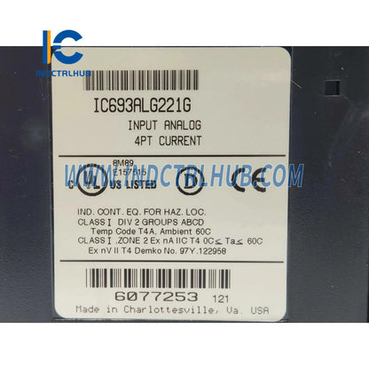 GE IC693ALG221 Серия 90-30 Аналогов входен модул