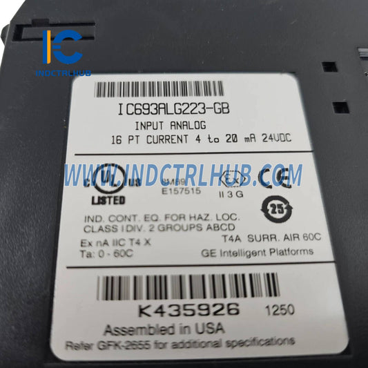 Módulo de Entrada Analógica GE IC693ALG223