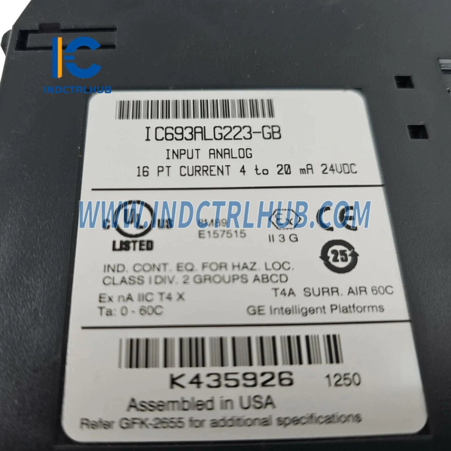 GE IC693ALG223 Аналогов входен модул