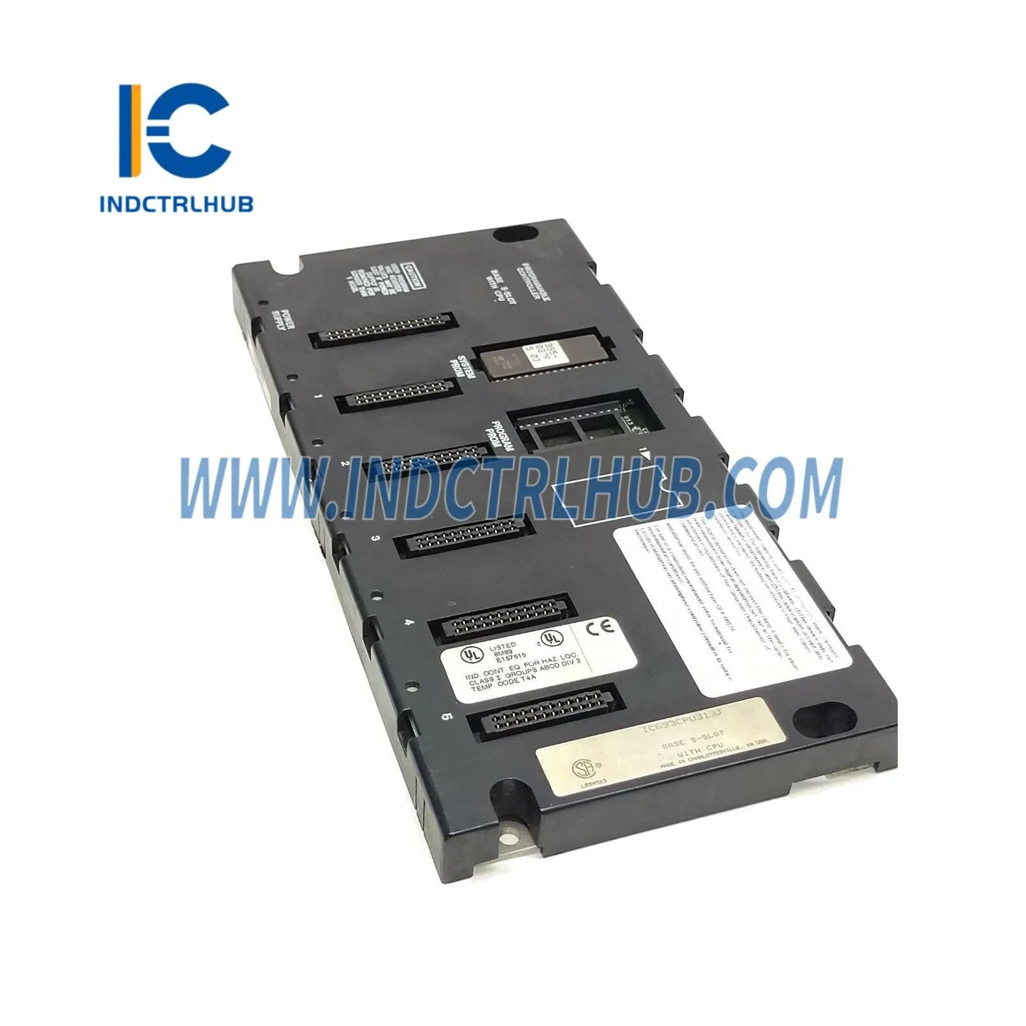 General Electric GE Fanuc IC693CPU313J Series 90-30 CPU Module 5-Slot Baseplate New Original Ready to ship