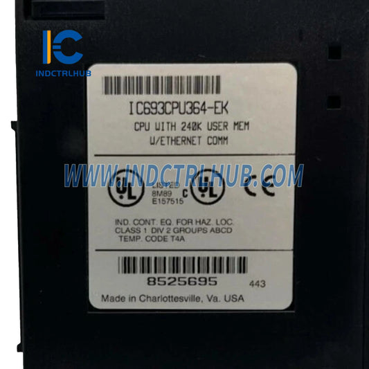 GE IC693CPU364-EK Series 90-30 CPU Module