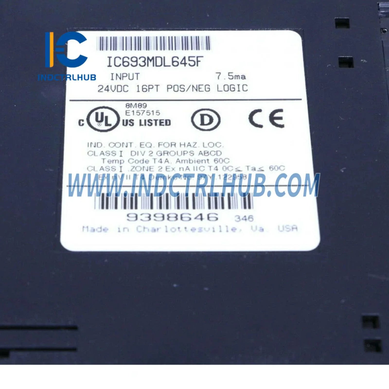 Technical Datasheet and Specifications for General Electric Module