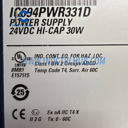 GE IC694PWR331 RX3i Power Supply Module