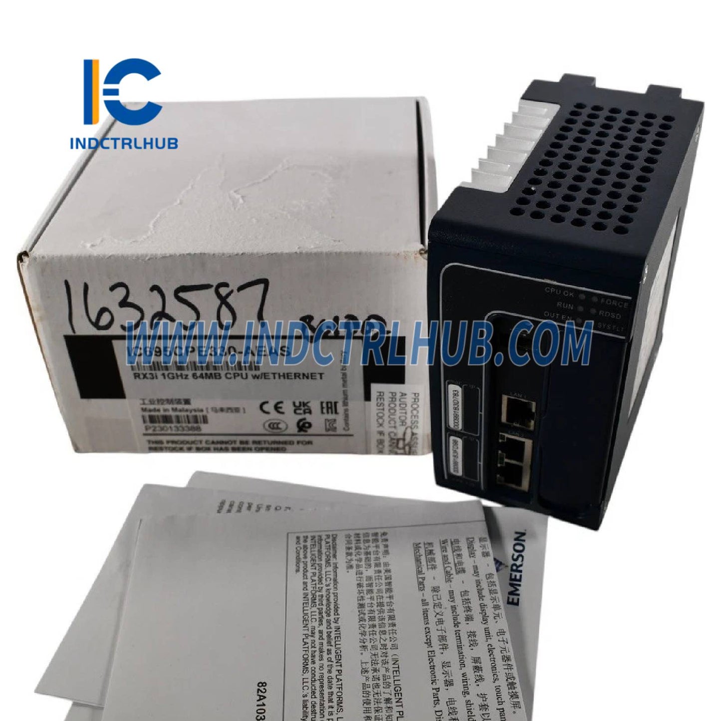 GE IC695CPE330 PACSystems RX3i High-Performance CPU Module