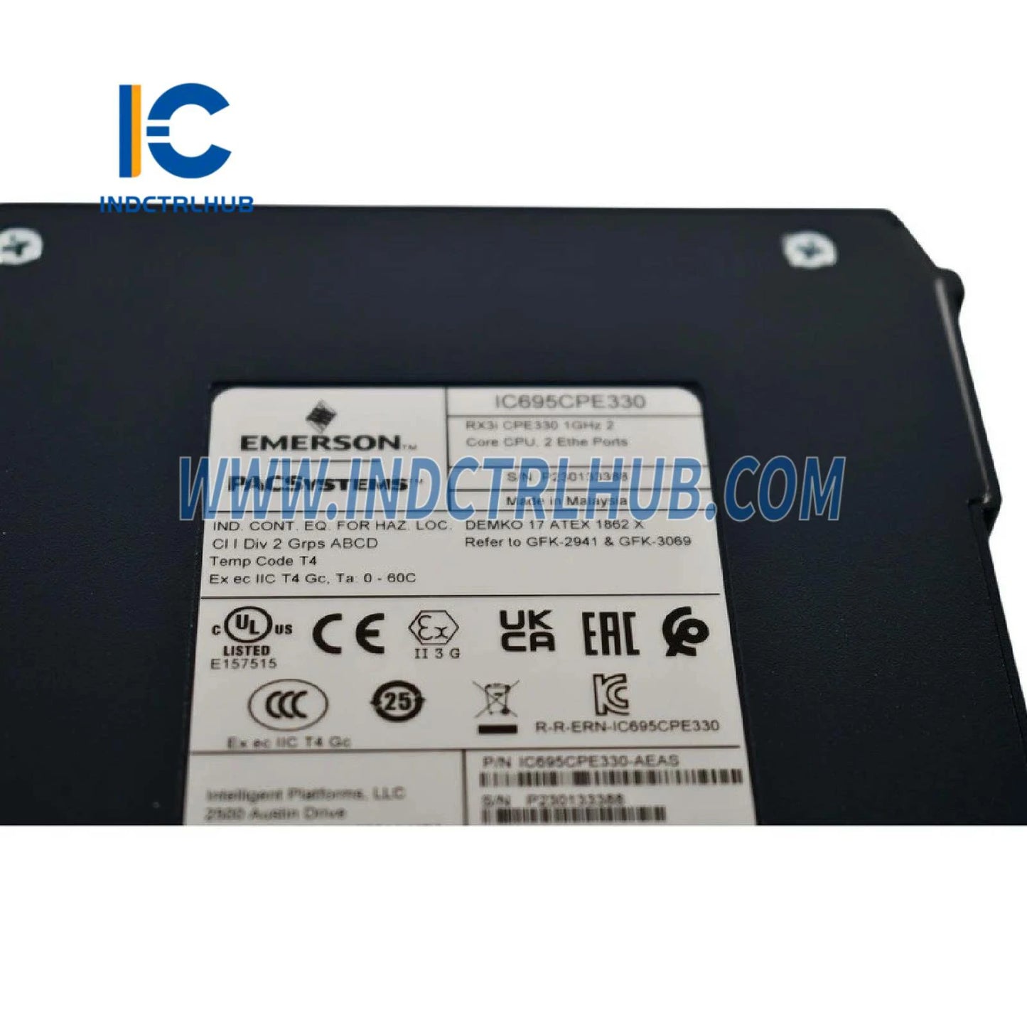 GE IC695CPE330 PACSystems RX3i High-Performance CPU Module