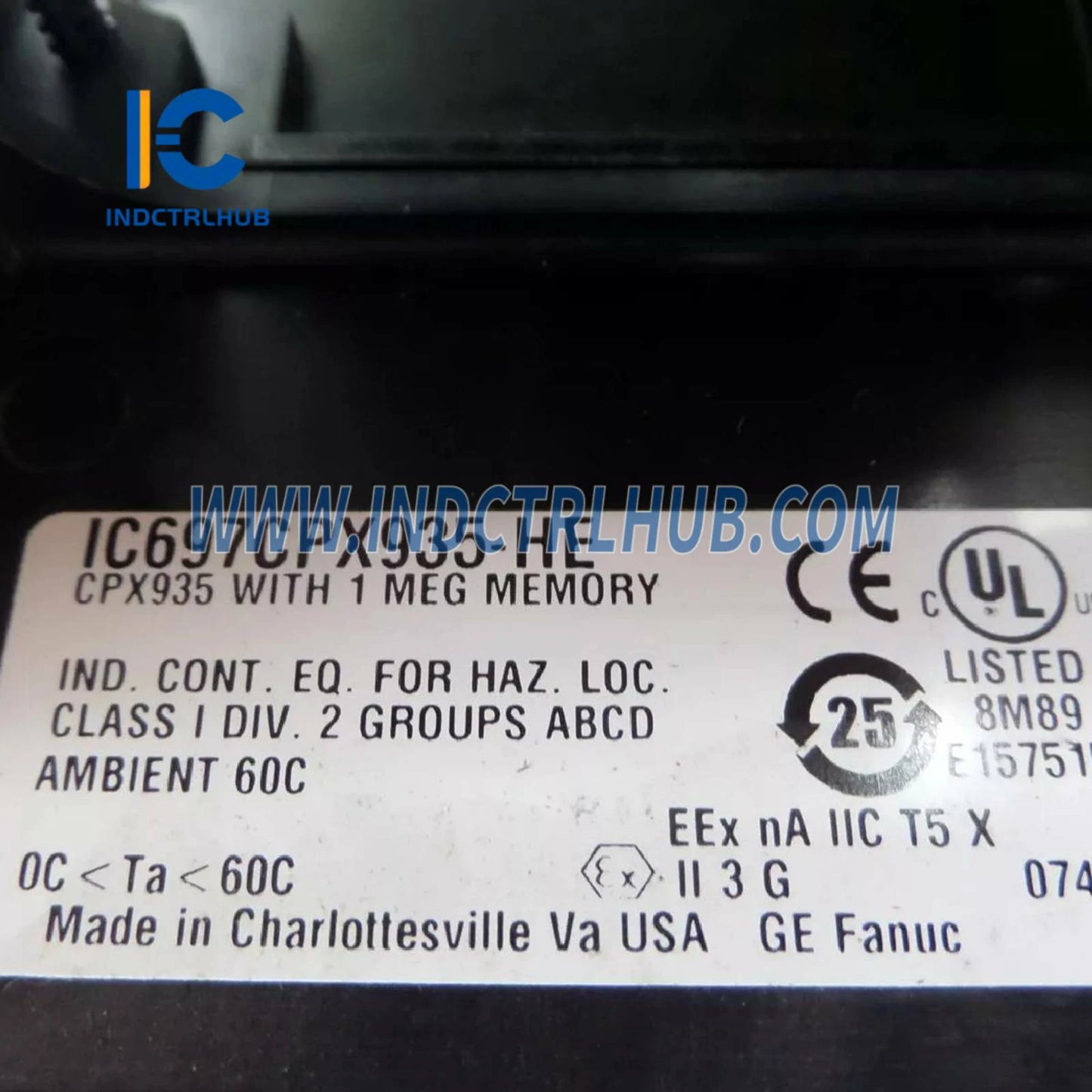 GE IC697CPX935-HE Централен процесорен модул (CPU)