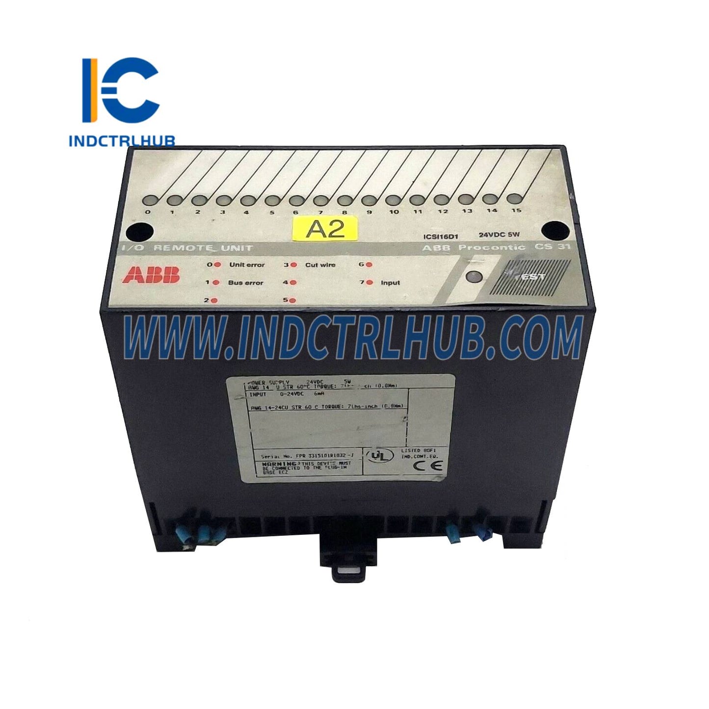 ICSI16D1 | ABB Binary Input Module